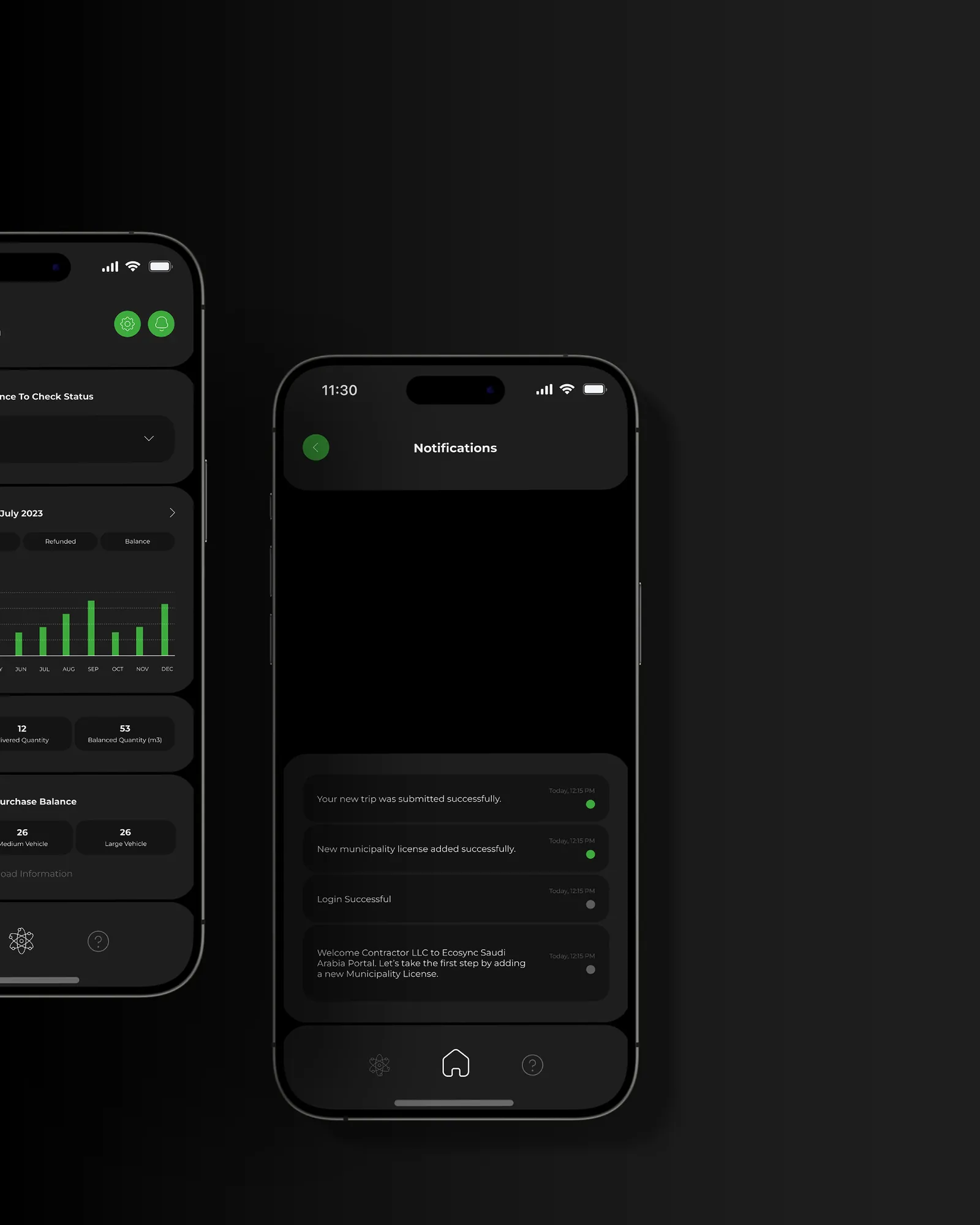 EcoSync — UI/UX and app design for a waste management platform by Visage, Beirut — image 4 of 4