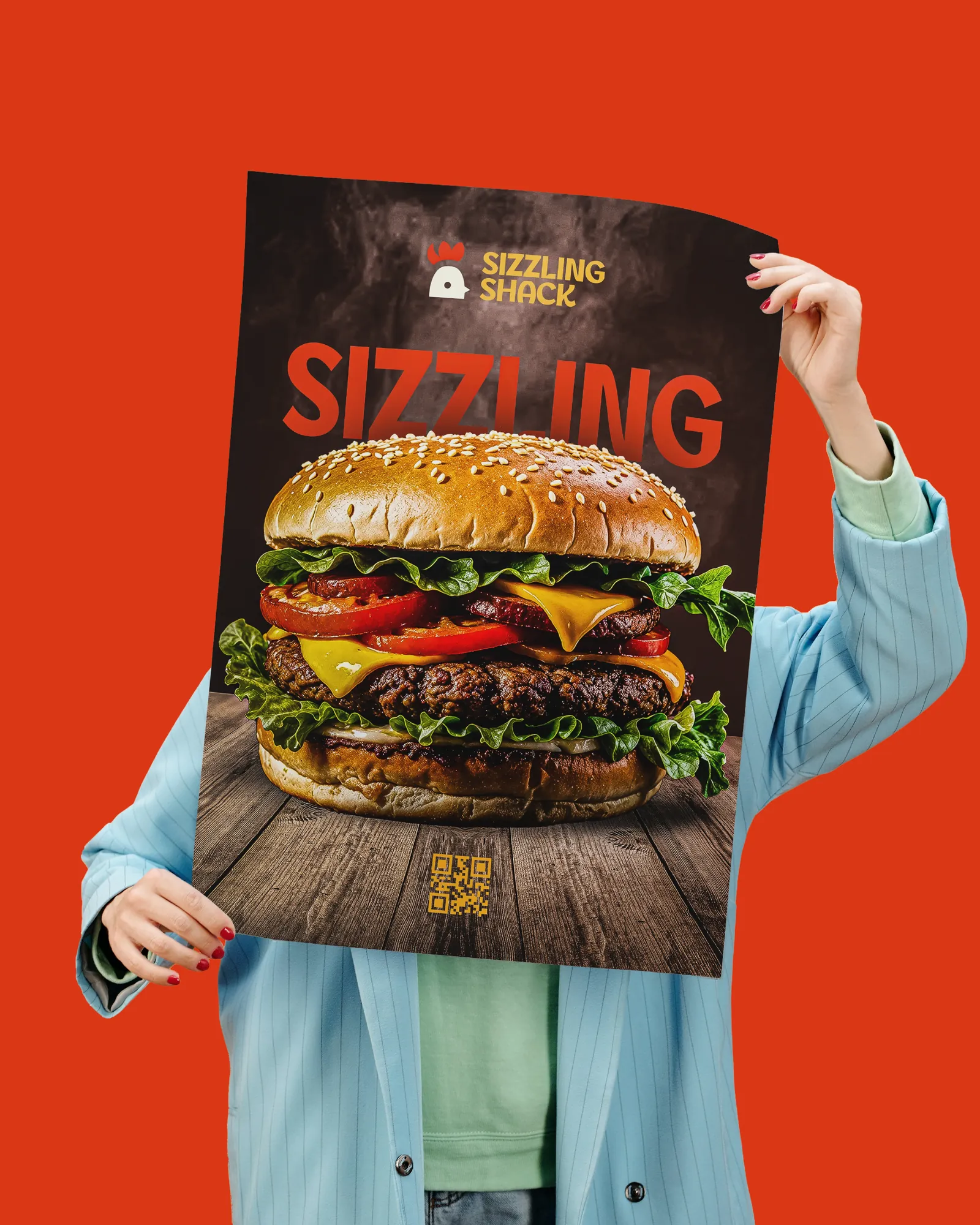 Sizzling Shack — social media design and branding by Visage Lebanon