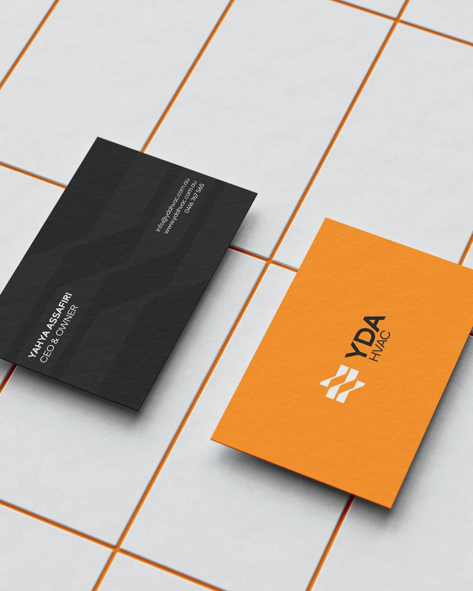 YDA HVAC — brand identity and website design for an engineering-led HVAC contractor by Visage, Beirut — image 4 of 4